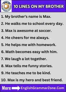 Essay on my brother