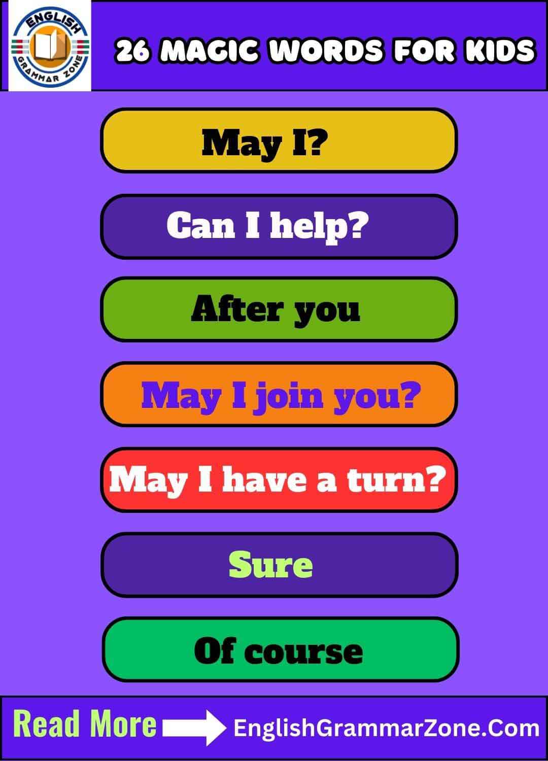 magic words for kids