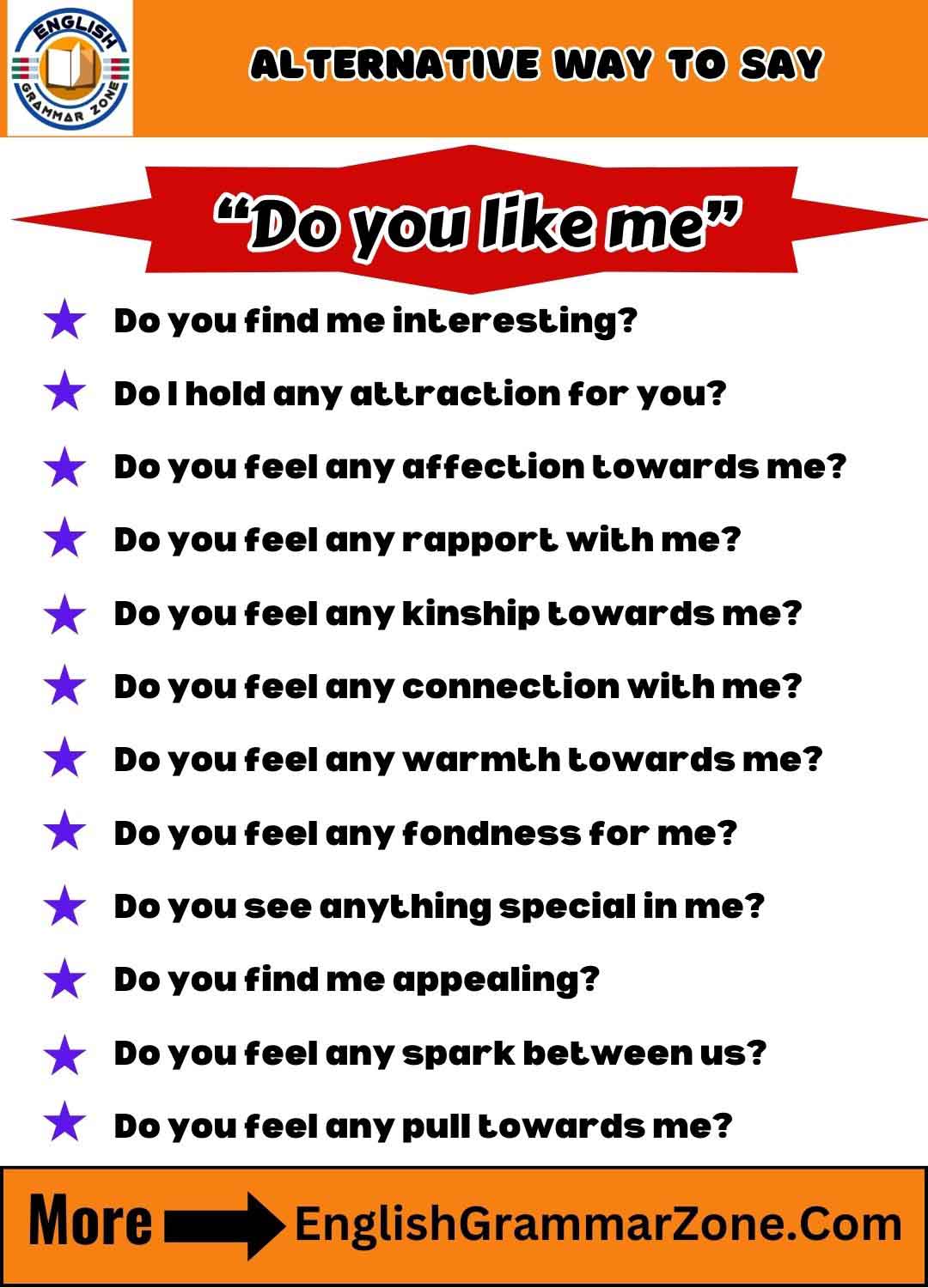Do you like me