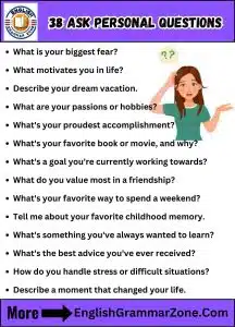 Ask Personal Questions