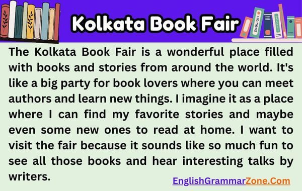 Paragraph on Kolkata Book Fair