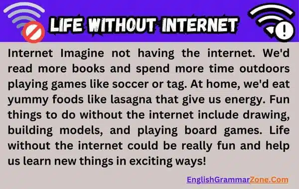 what is life like without internet