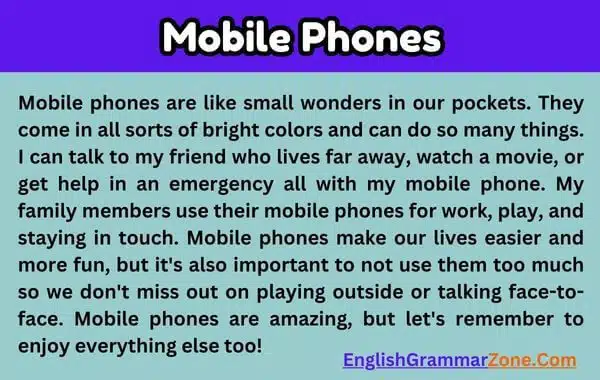 disadvantages of mobile phones essay 250 words