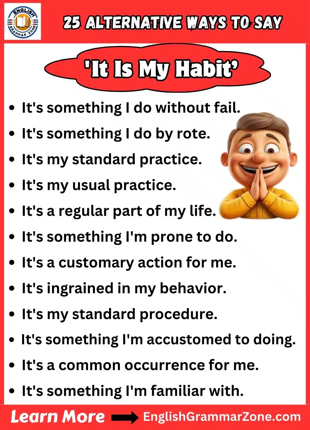 my habit meaning