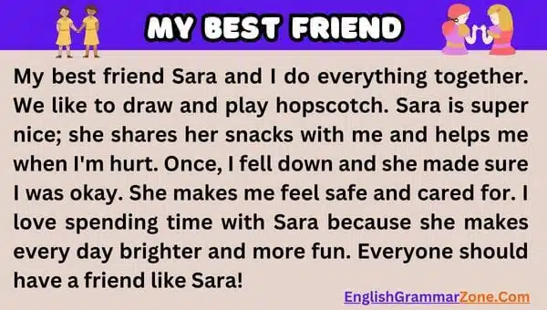 Paragraph on My Best Friend