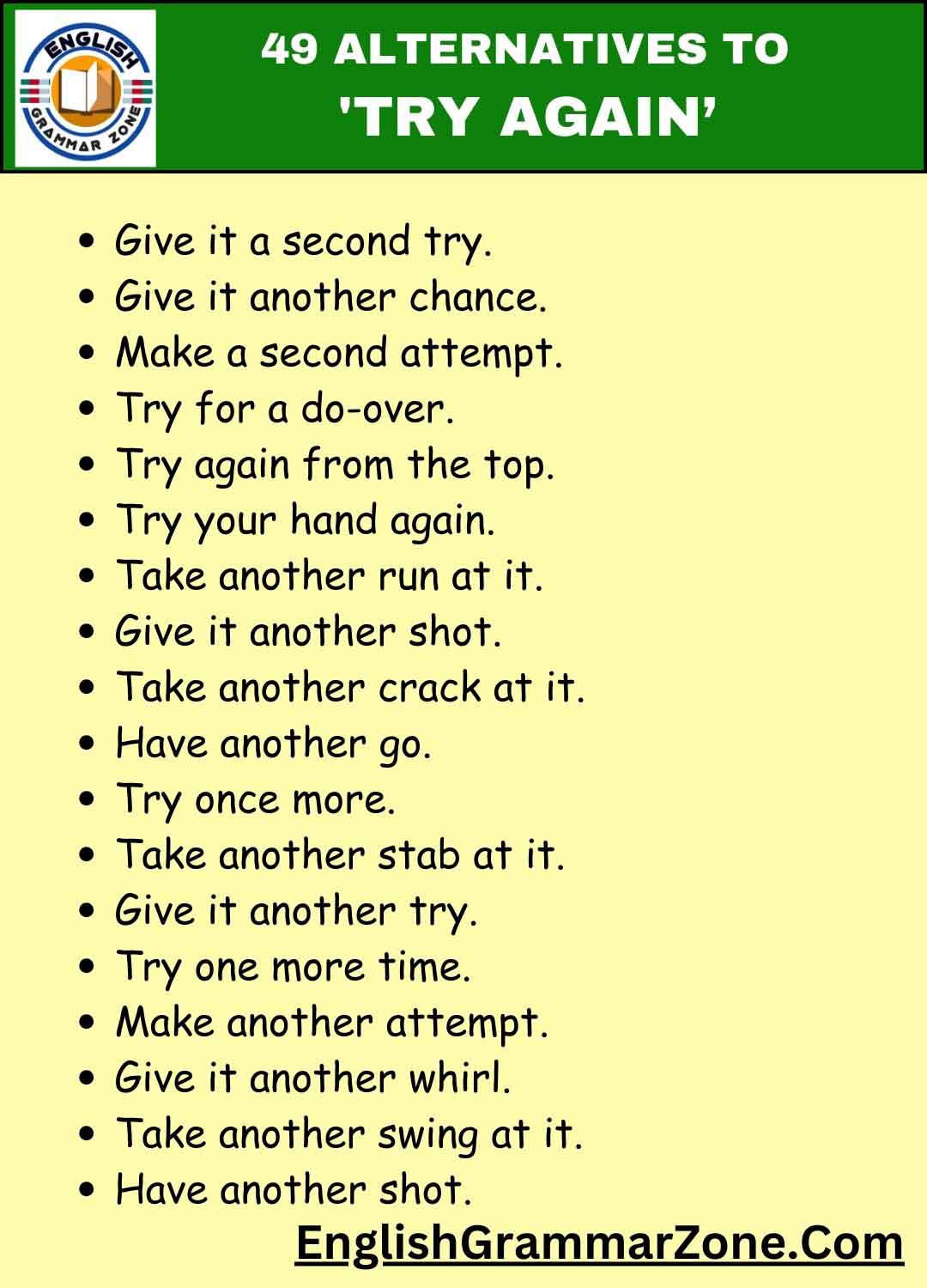 Try Again
