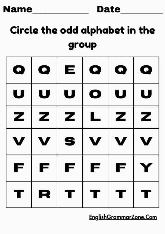 Odd Alphabet