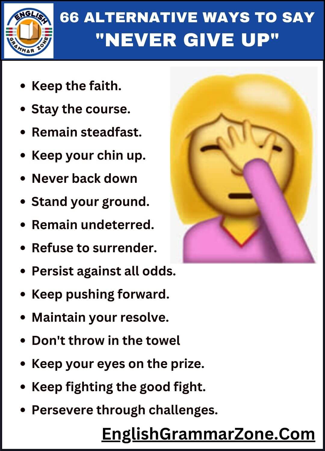 Different-ways-to-say-never-give-up