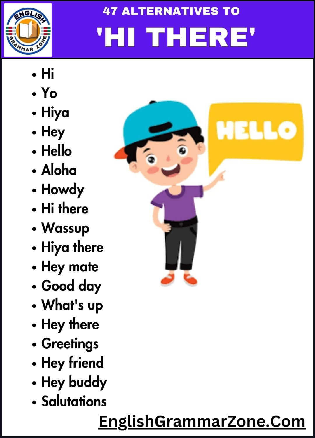 Alternatives to hi there everyone