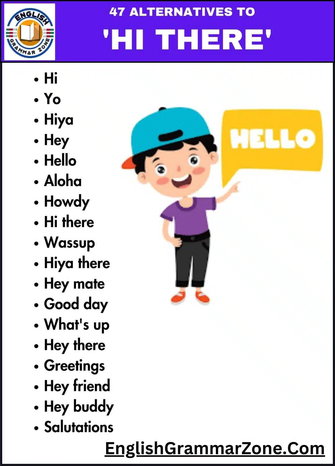 Alternatives to hi there everyone