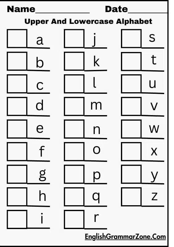 Uppercase to Lowercase