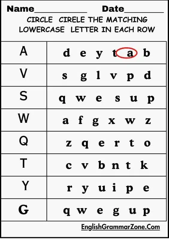 Uppercase to Lowercase