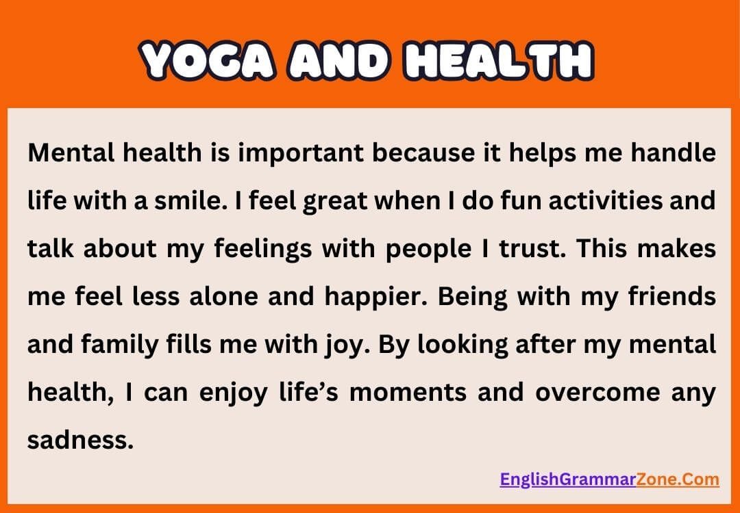 Paragraph on Yoga and Health