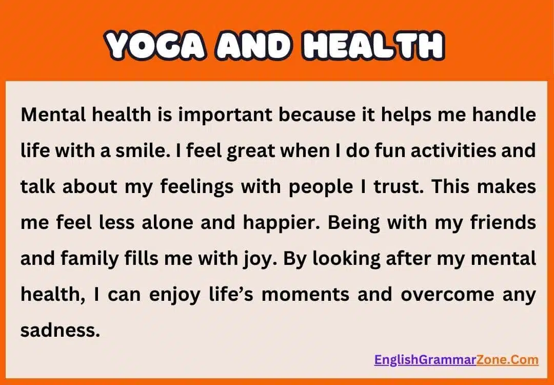 Paragraph on Yoga and Health