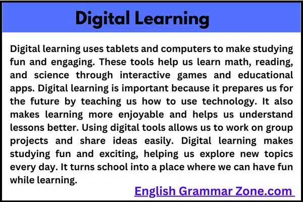 Digital Learning