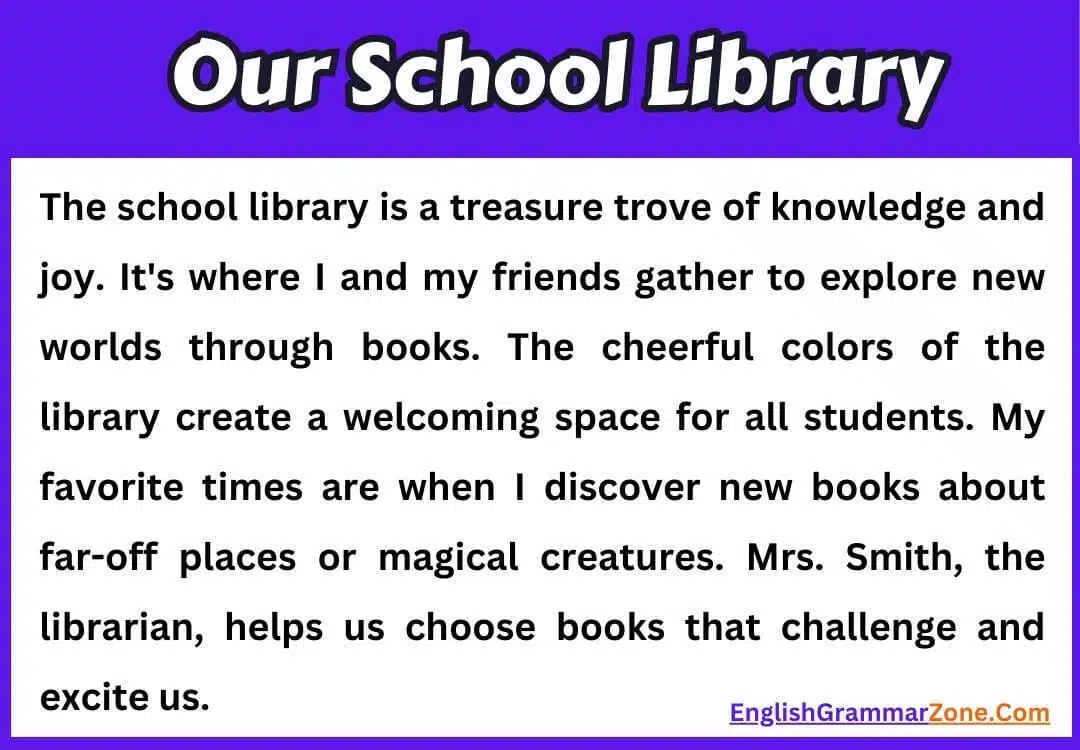 Importance of a school library