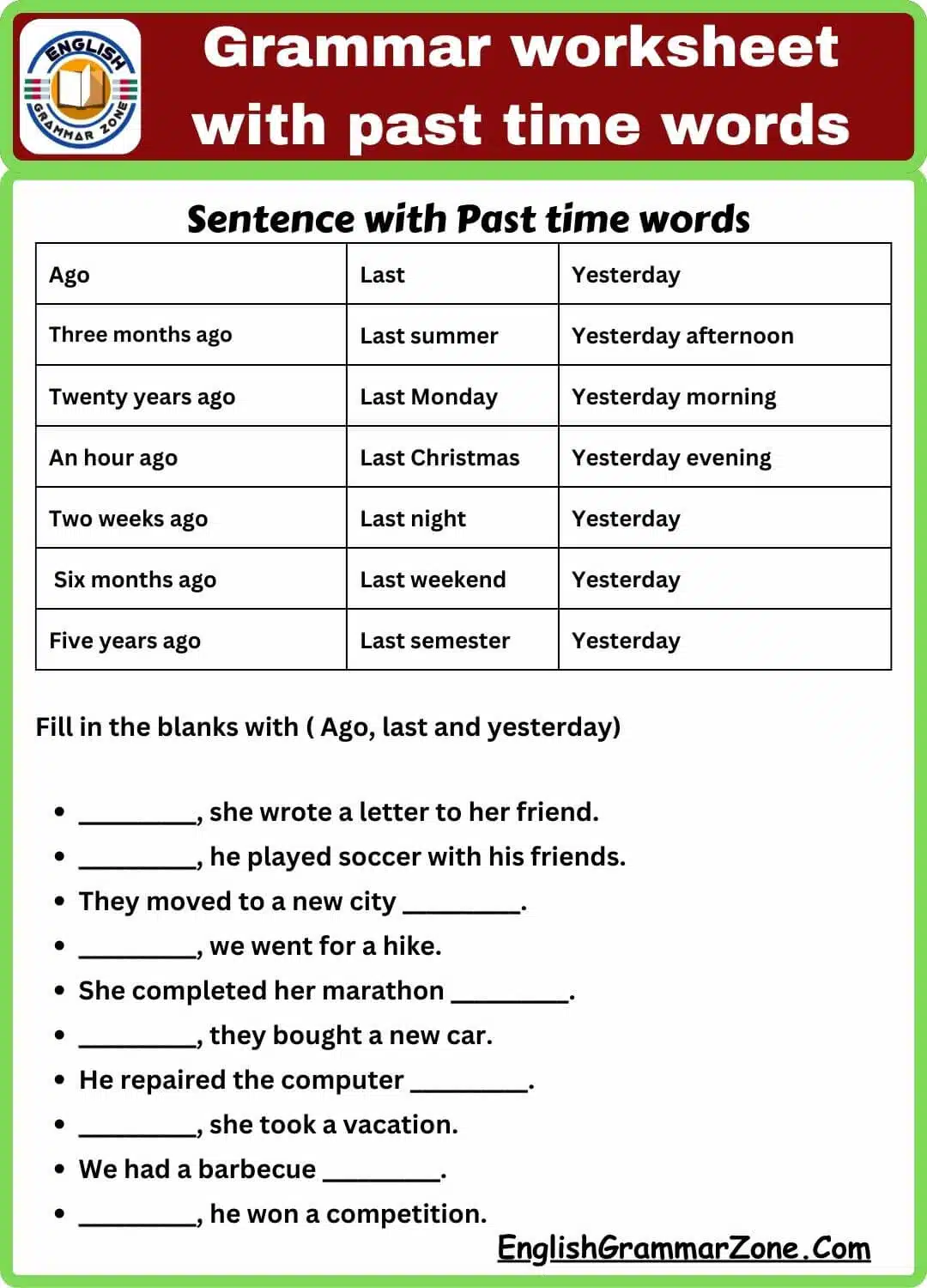 Time of the day meaning