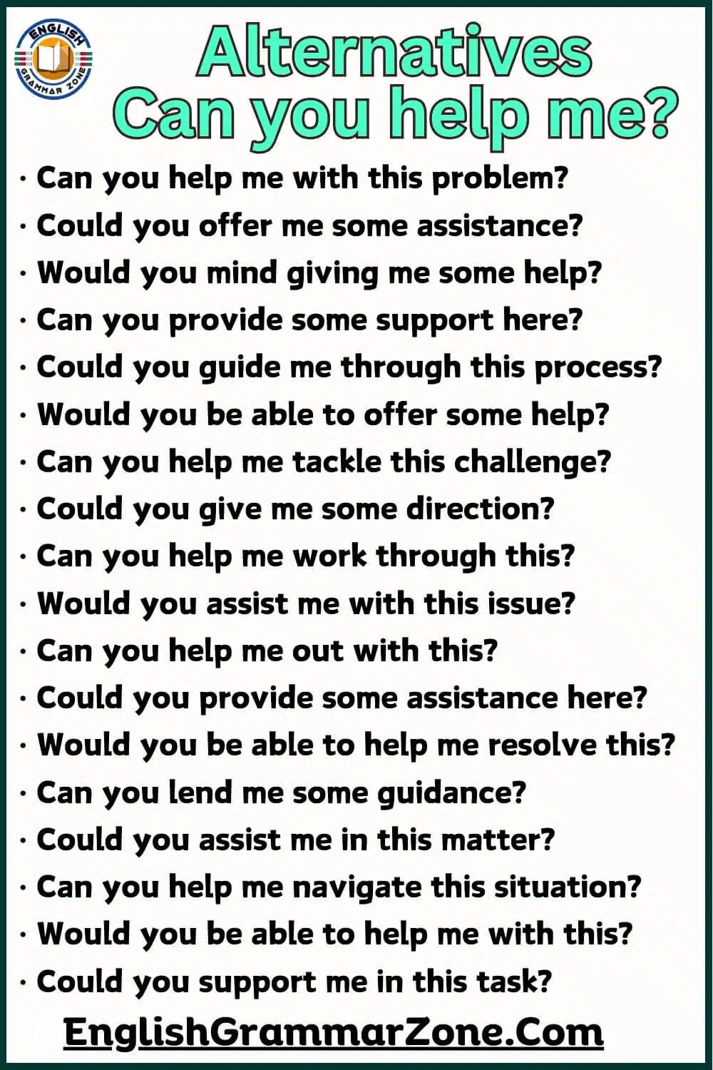 Alternatives can you help me answer