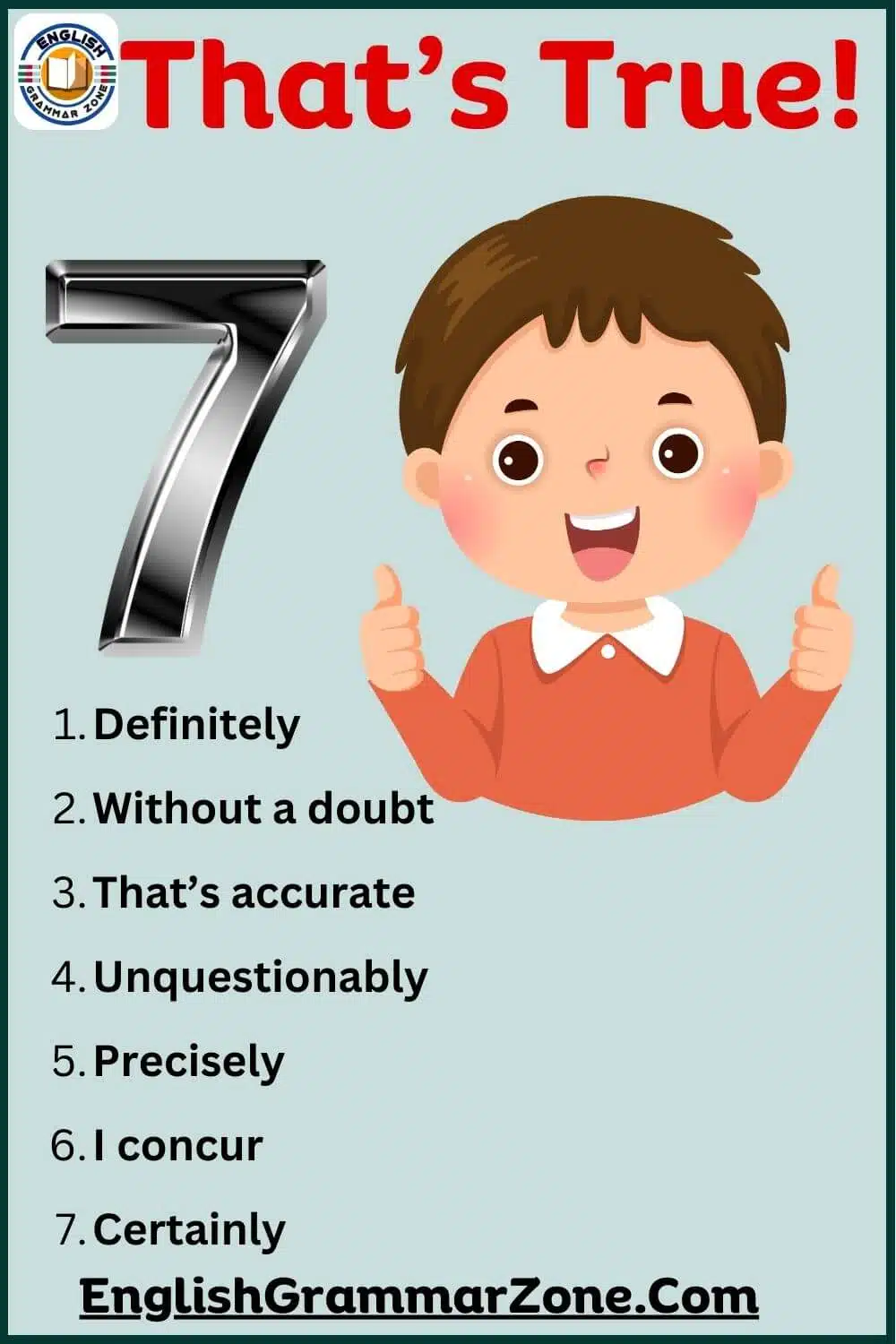 100 Alternatives way to say, That’s true!