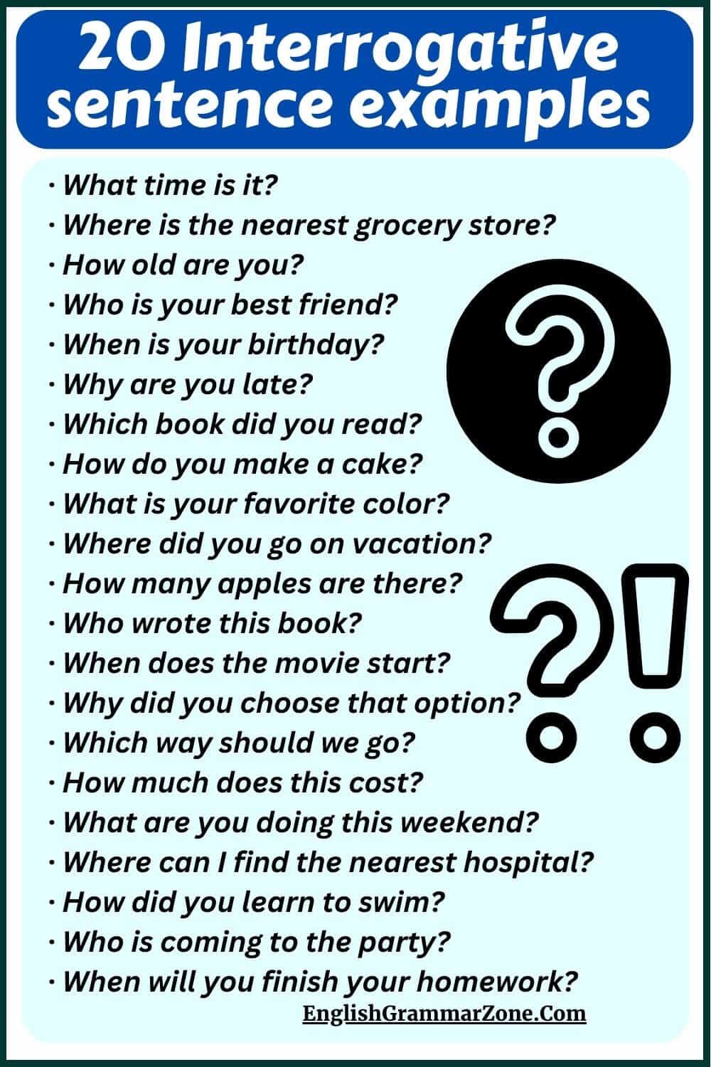 40 Examples Of Imperative Sentences