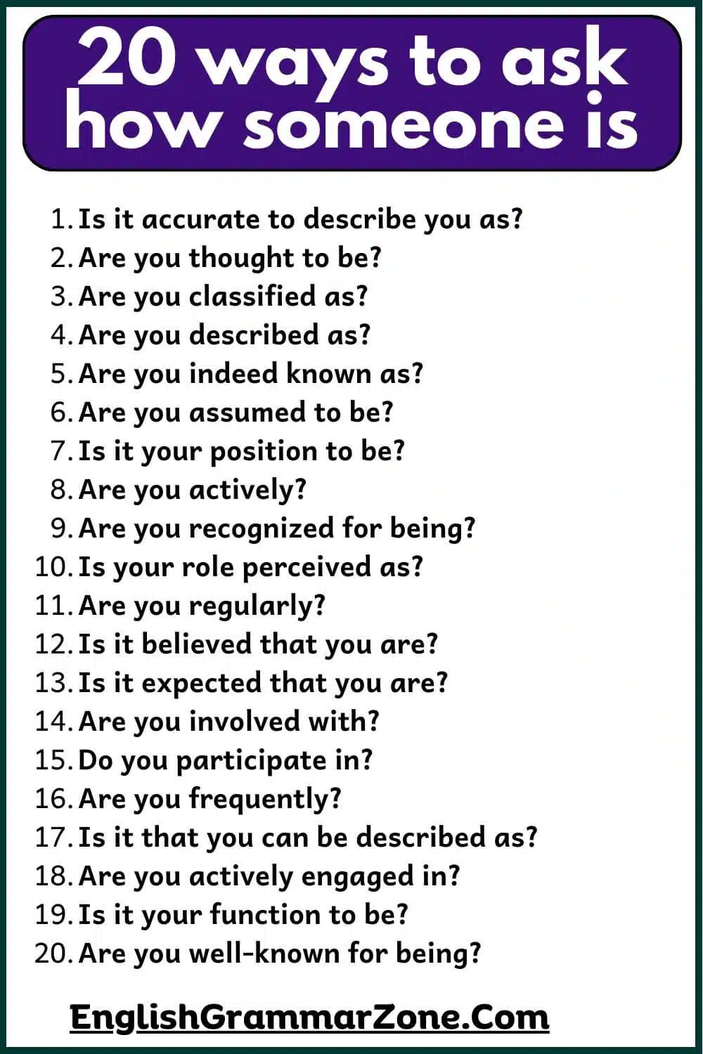 Asking for Someone Opinion