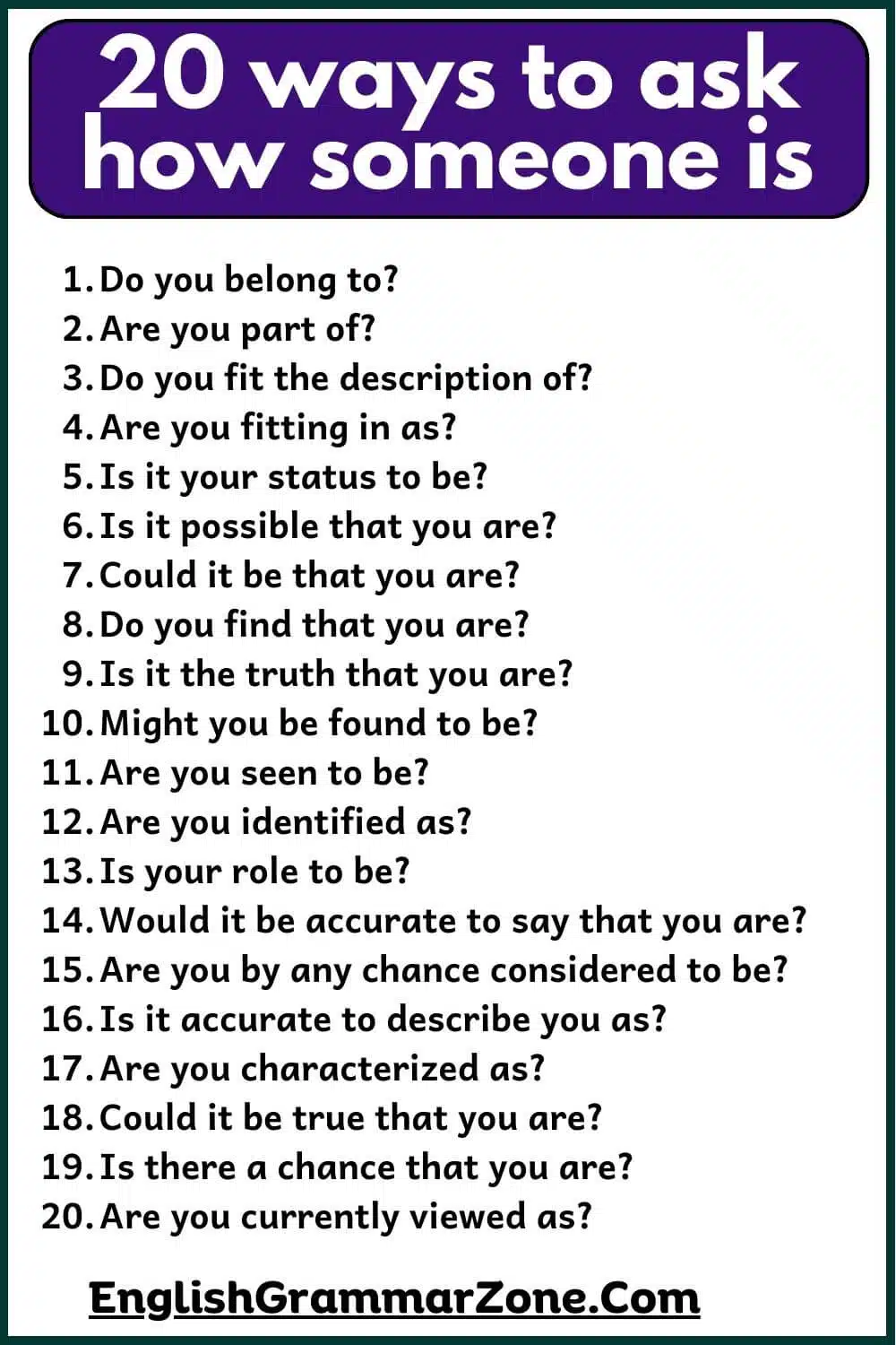 Asking for Someone Opinion