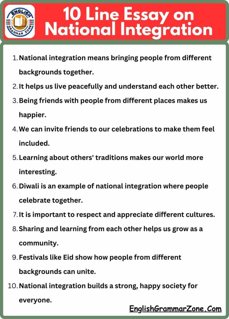 Essay on National Integration