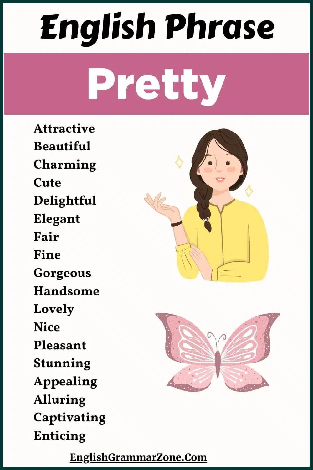 English phrases - pretty