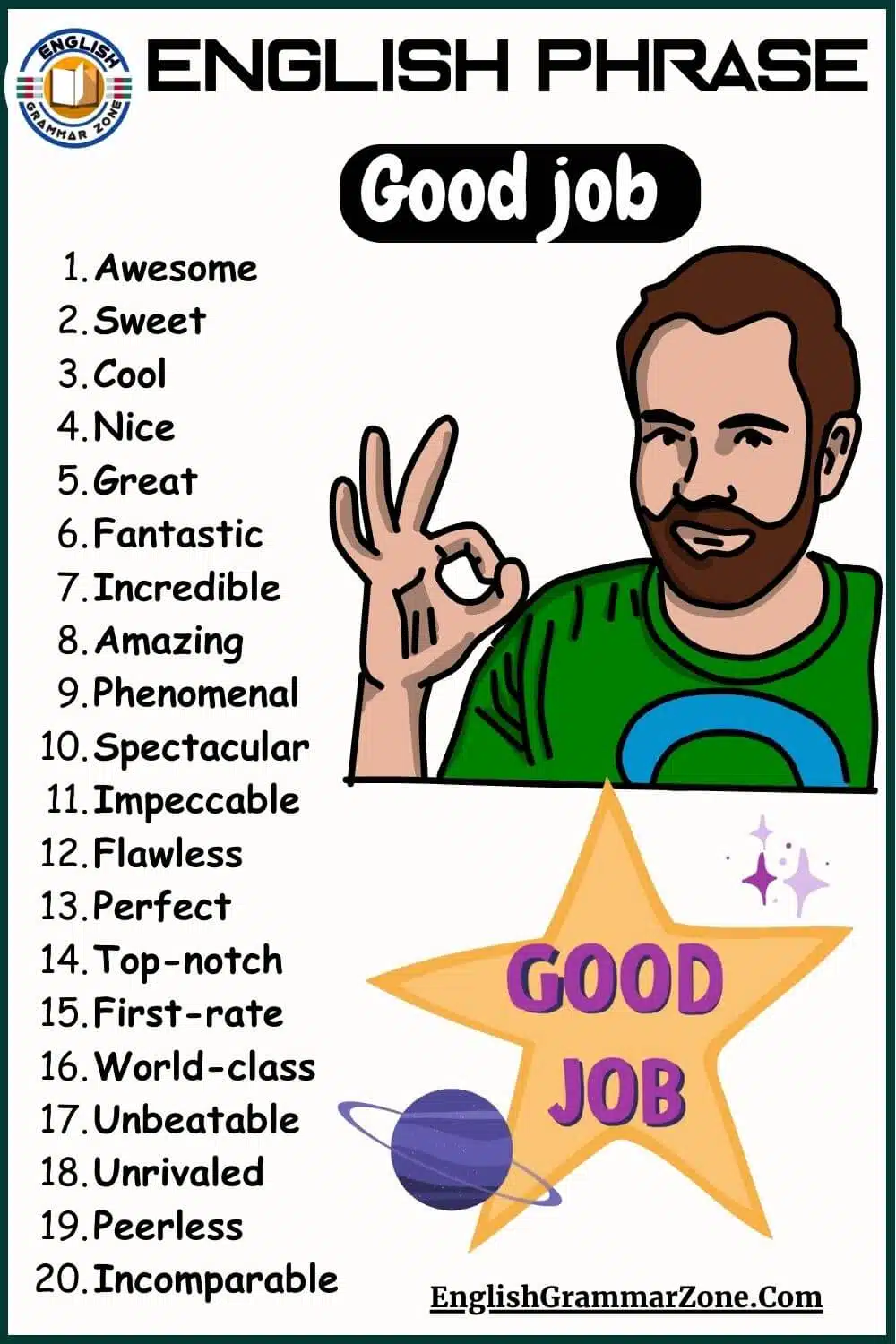 English phrases – good job