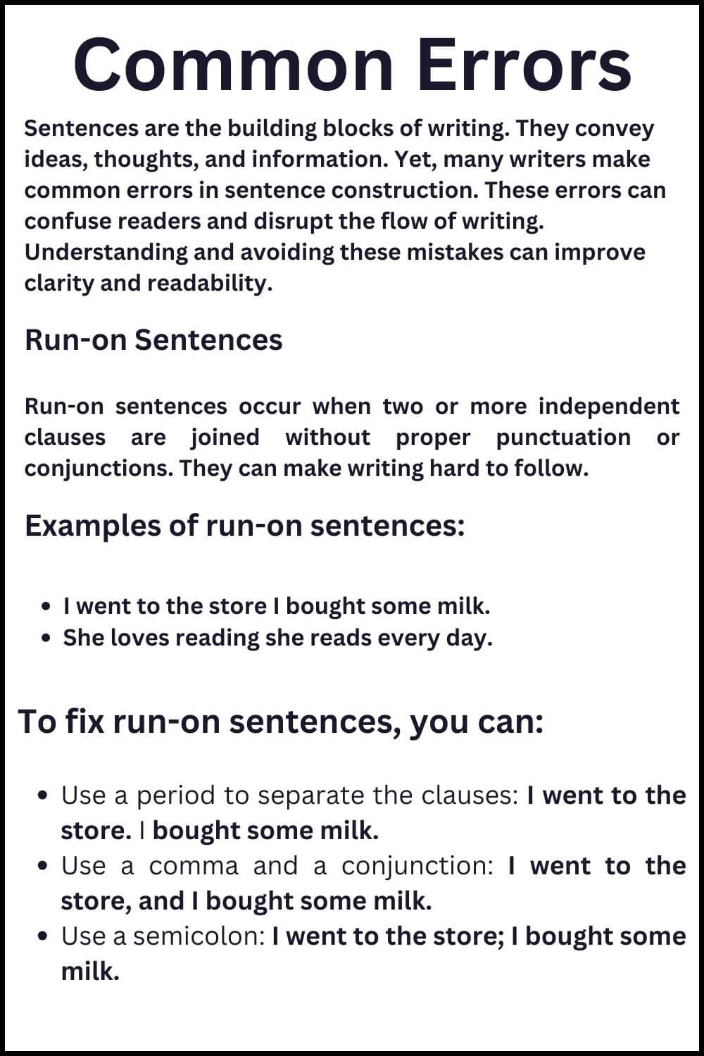 Sentences