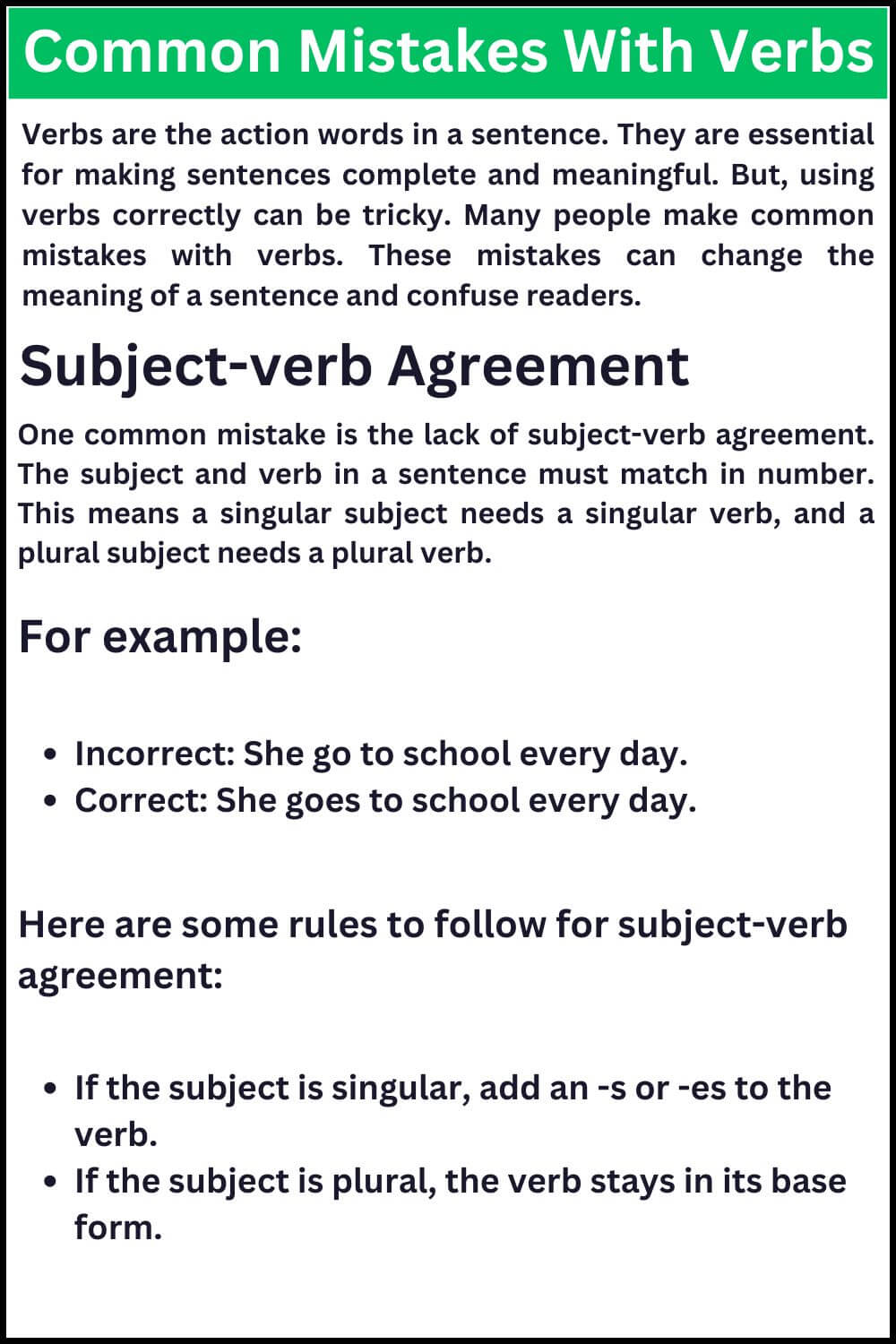 Verb Definition