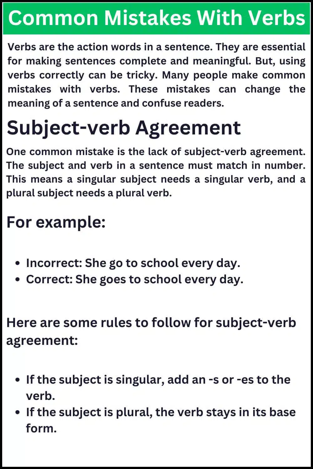 Verb Definition