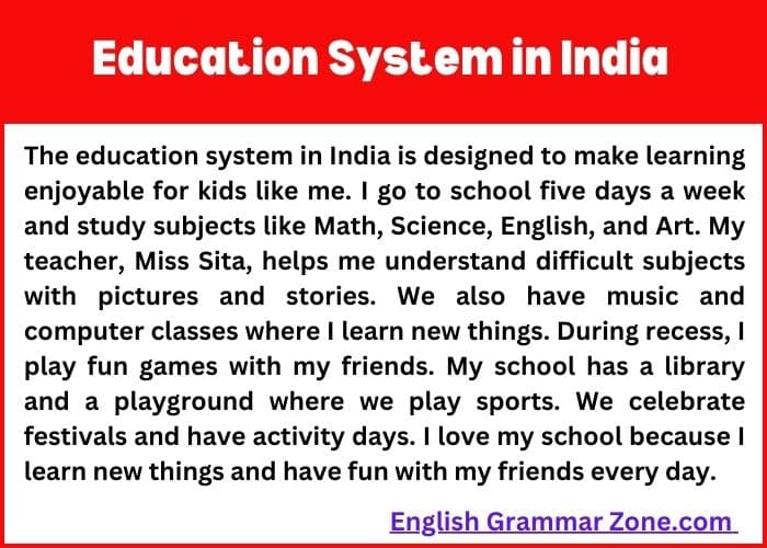 Education System in India