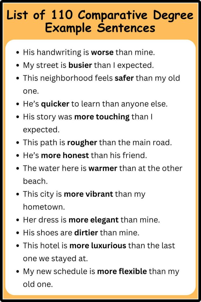 comparative degree examples