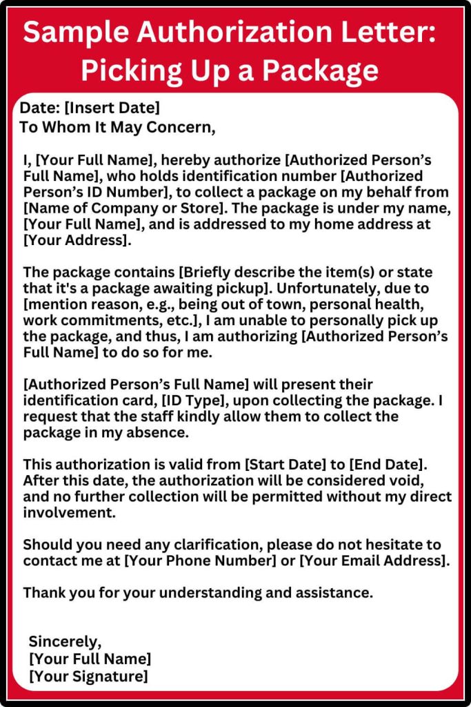 Authorization Letter Sample: How to Write and Format an Authorization Letter"