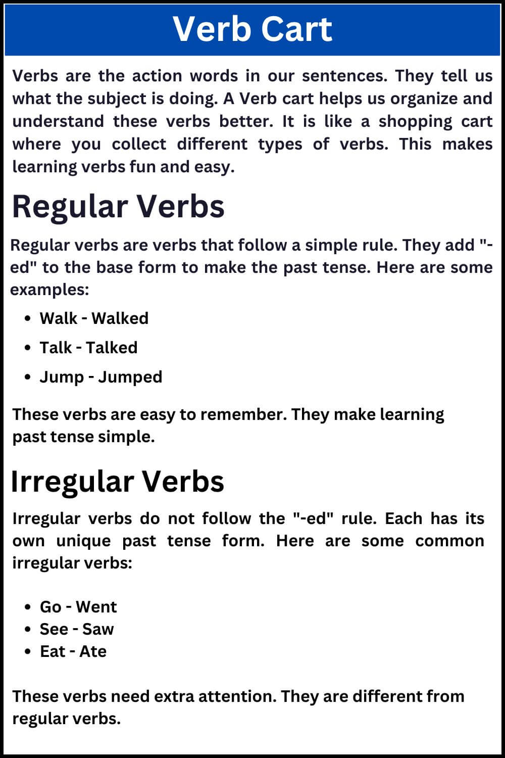 Verb Definition