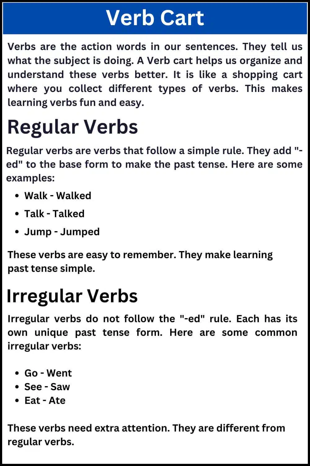 Verb Definition