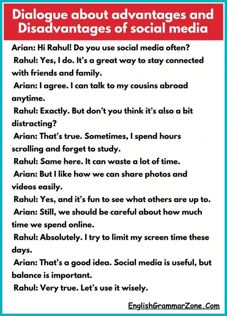 Advantages and Disadvantages of Social Media