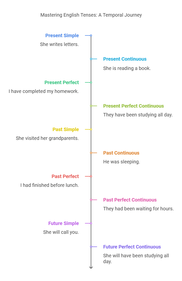 Tenses In English Grammar Formula With Examples