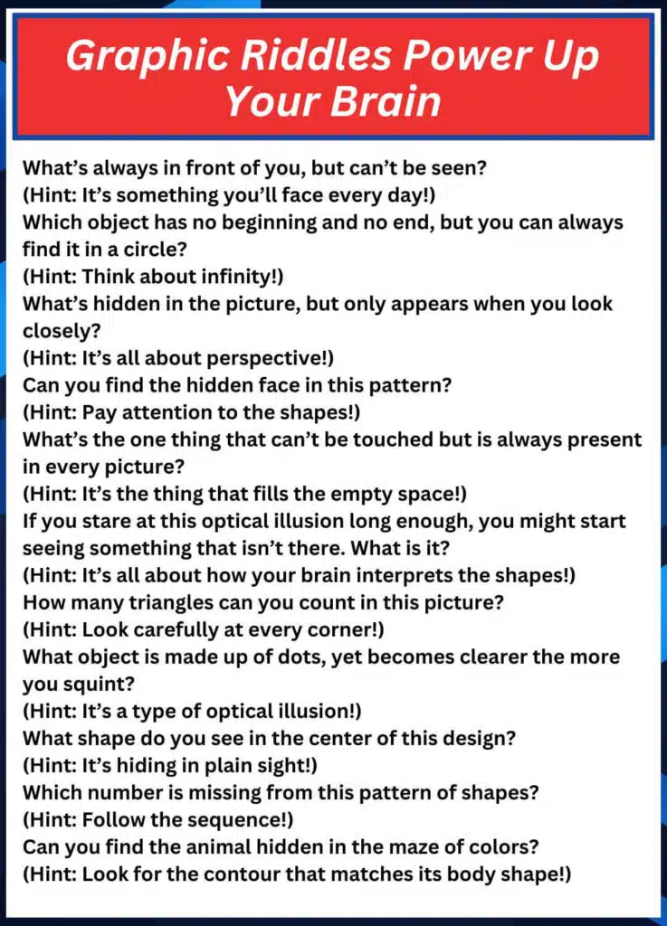 Graphic Riddles Power Up Your Brain