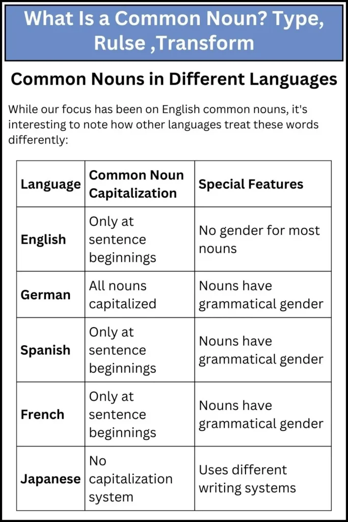 What Is a Common Noun_ Type, Rulse ,Transform